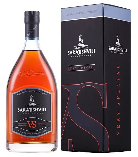 detail Brandy VS 0,7L 40% Sarajishvili