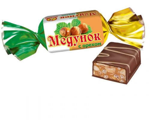 MEDUNOK Slavyanka čokoládový s ořiškáma