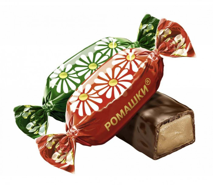 detail ROMAŠKA čokoládové bonbony