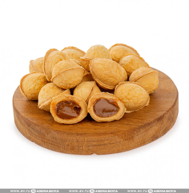 detail Sladké domácí ořechy se slázenem mlékem Mlsounka