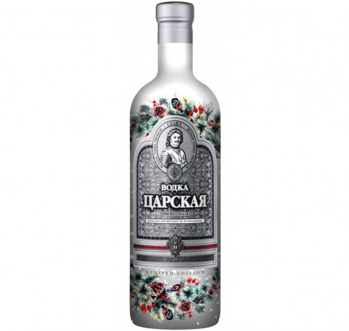 Vodka Novoroční Hýl (snegiri) 1L 40% Carská