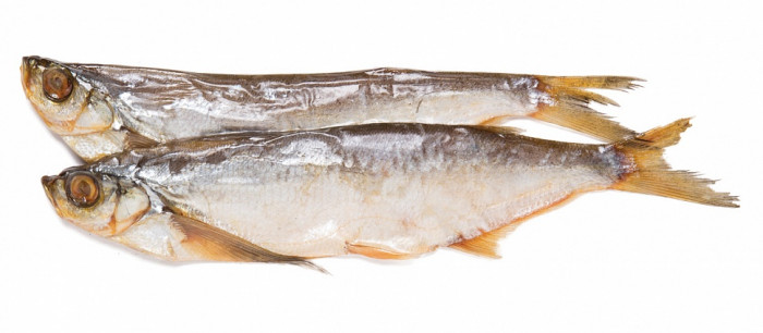 detail Čechon sušená ryba