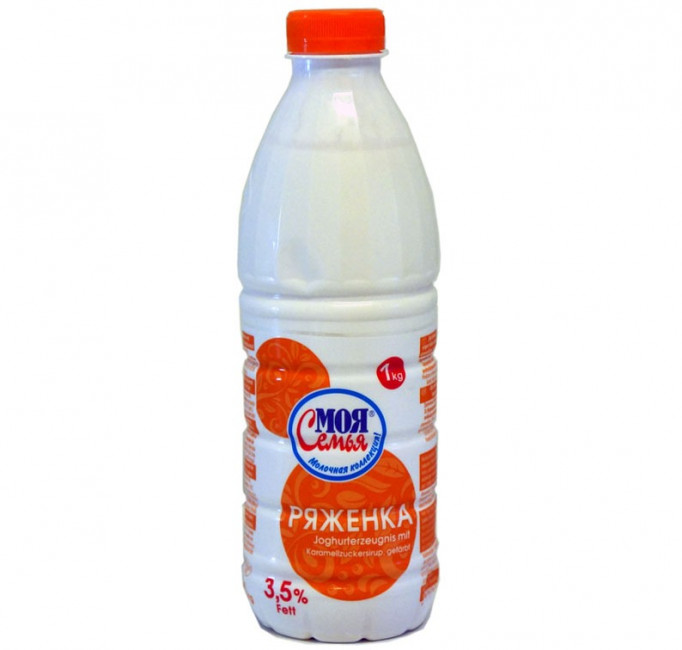 detail Rjaženka jogurt Moja Semja 1L 3,5%