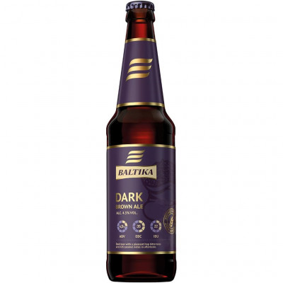 Pivo Baltika Dark Alk.4,5% 0,450L