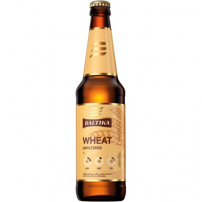 Pšeničné pivo Baltika 0,45L Alk. 5,0%