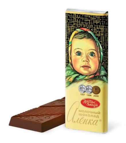 Mléčná čokoláda Alenka 20g