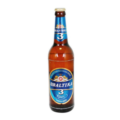 Pivo Baltika N3 Alc.4,8%, 0,5L