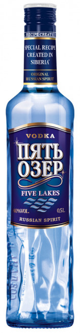 detail Vodka Pět Jezer 0.5L
