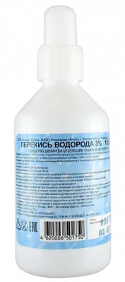Kosmetická tekutina s peroxidu vodíku 100ml