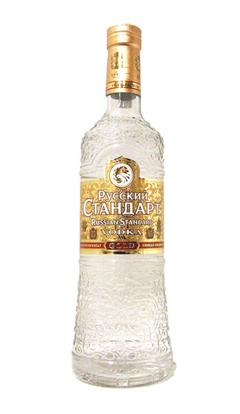 detail Vodka Ruskij Standart gold 0,7L Alk. 40%