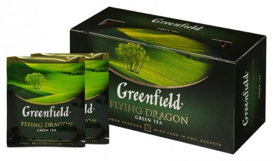 Čaj zelený Greenfield Flying Dragon 25*2g