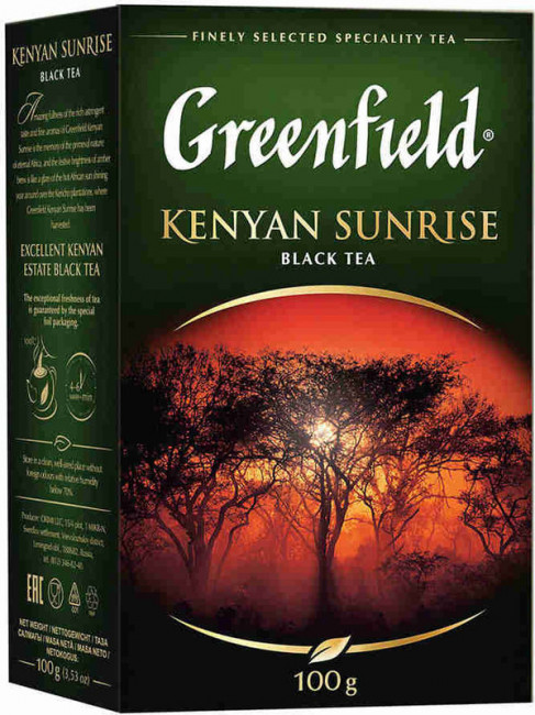 detail Sypaný černy čaj Kenyan sunrise 100g Greenfield