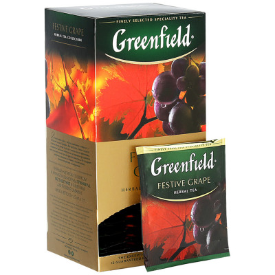 Bylinný čaj Festive Grape Greenfield 25*2g