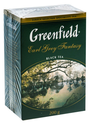 Černý čaj sypaný Earl Grey Fantasy 200g Greenfield