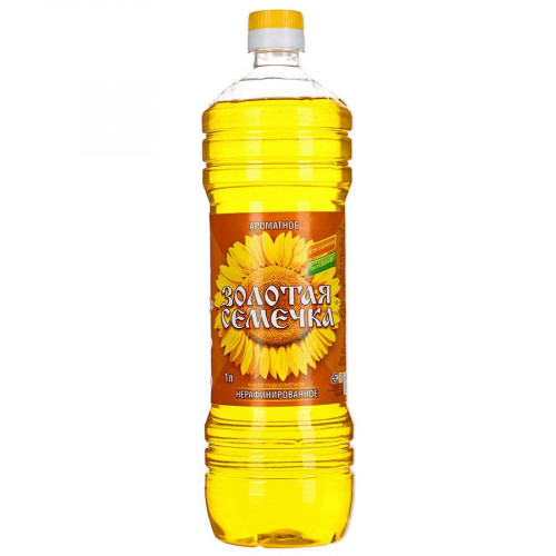 Slunečnicový olej Zlaté semínko 1L