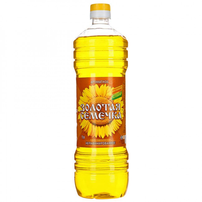detail Slunečnicový olej Zlaté semínko 1L
