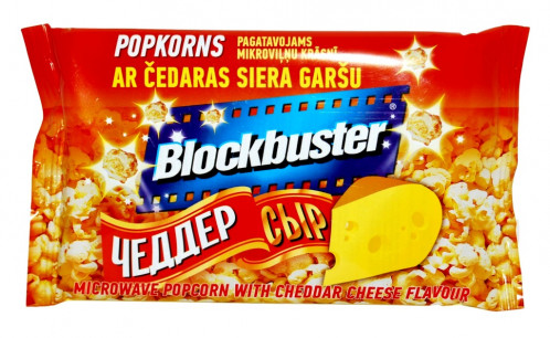 Popcorn Čedar 99g Blockduster