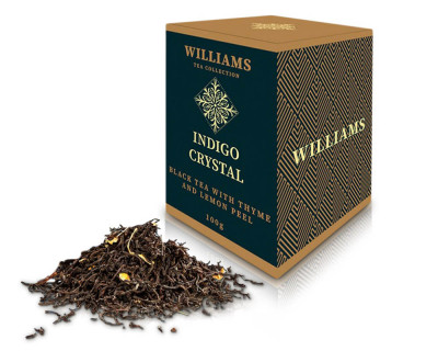 Černý čaj s tymiánem Williams 100g Indigo Crystal