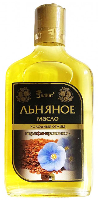 detail Lněný nerafinovaný olej 250ml Alnat
