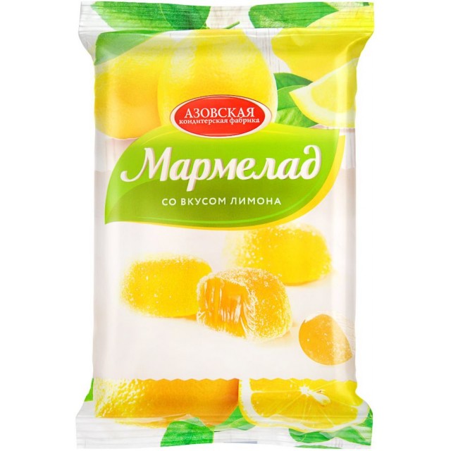 detail Marmeláda s příchutí citronu 300g Azovskaja
