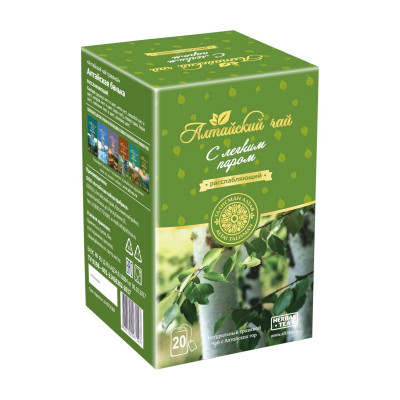 Altajský relaxační čaj s legkim parom 20*2g Herbal tea