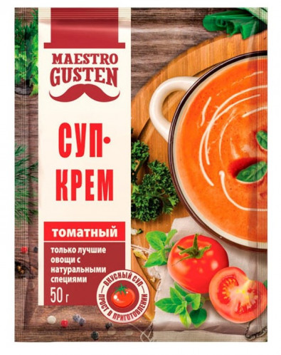 Rajčatová krémová polévka 50g Maestro Gusten