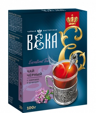 detail Sypaný černý čaj Čabrec a dušica 100g Krasnodarskij