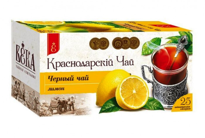 detail Černý čaj Krasnodar s citronem 25*1,7g