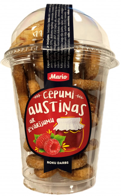 detail Sušenky Ušky s džemem 100g Mario