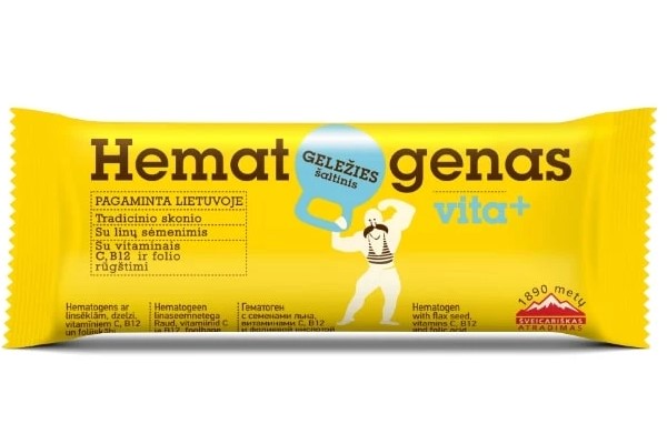 detail Hematogen s lněným semínkem Vita+ 50g