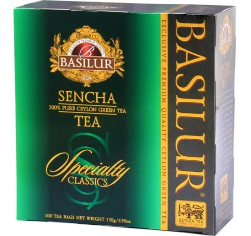 Čaj zelený Sencha 100*2g Basilur