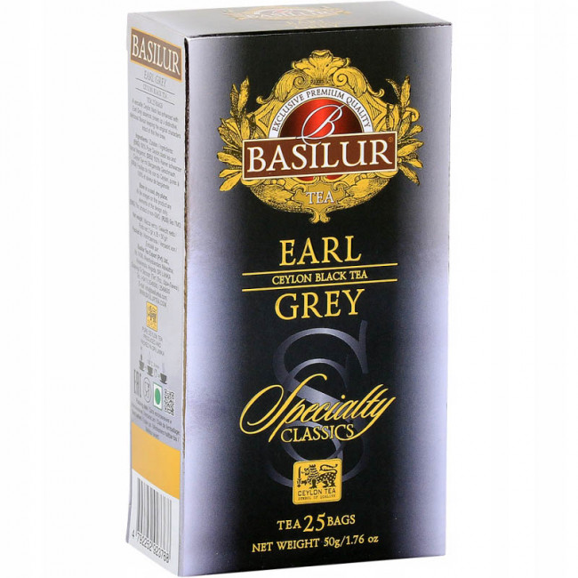 detail Cejlonský černý čaj Earl Grey 25*2g Basilur