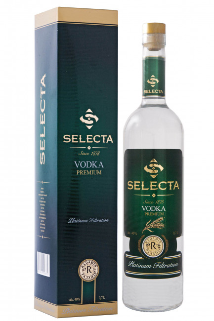 detail Vodka Selecta Premium 0,7L s krabičkou