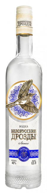 detail Vodka Light 40% 0,5L Belarusian Blackbirds