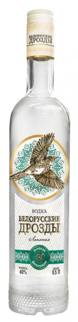 detail Vodka Flax 40% 0,5L Belarusian Blackbirds