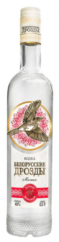 Vodka Soft Belarusian Blackbirds 0,5L