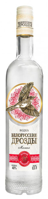 detail Vodka Soft Belarusian Blackbirds 0,5L