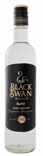 Vodka Černý labuť 0,5L 40% Radamir