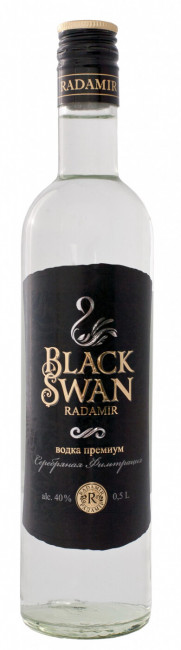 detail Vodka Černý labuť 0,5L 40% Radamir