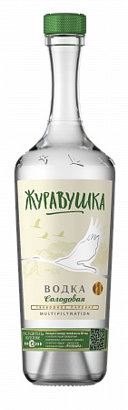 detail Vodka Žuravuška sladová 0,5L