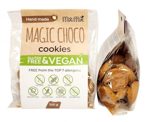 Sušenky Vegan Choco 100g MAMA