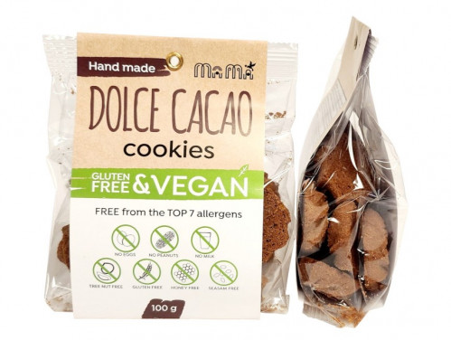 Sušenky Vegan Cacao 100g MAMA