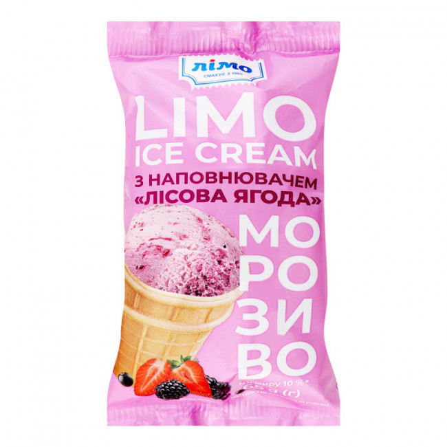 detail LIMO zmrzlina lesní plody 65g