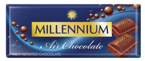 Mléčná čokoláda 90g Millennium