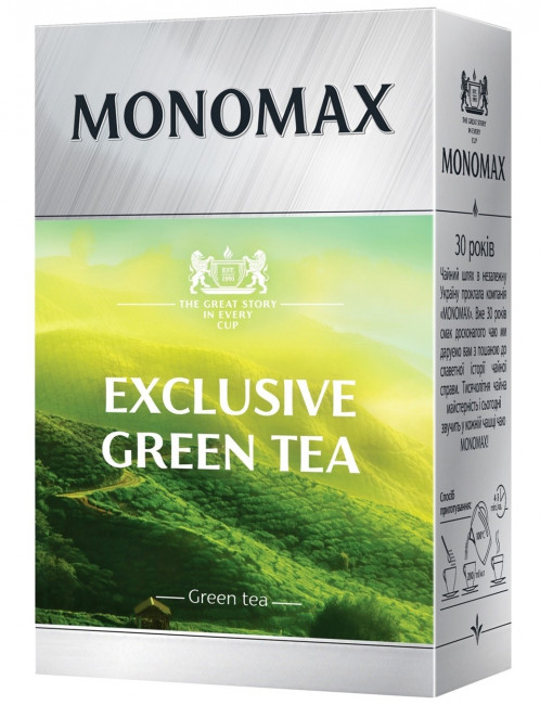 detail Zelený čaj Exclusive 90g MONOMAX