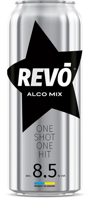 detail Energetický nápoj 0,5L REVO