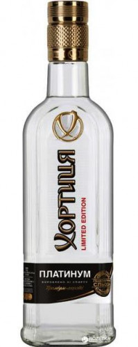 Vodka Khortytsa PLATINUM 0.5L