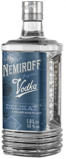 detail Vodka Nemiroff DELIKAT 1L