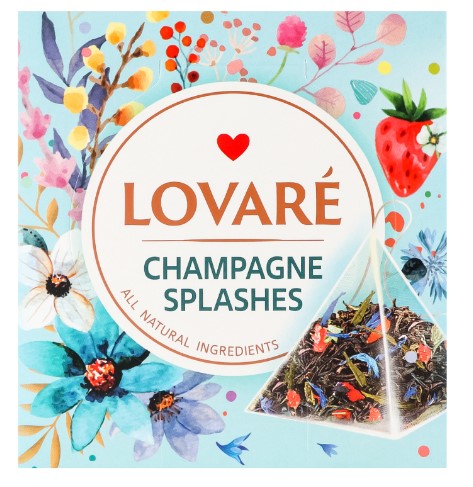 detail Čaj Champagne Splashes 15*1,5g Lovaré 