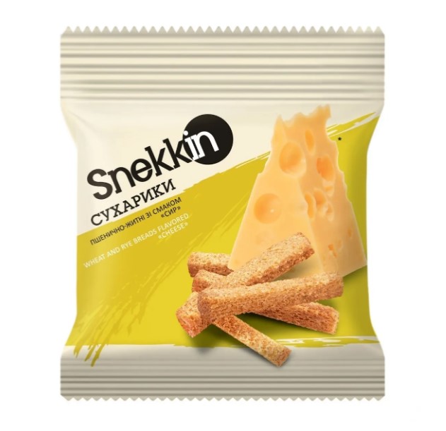 detail Suchariky se sýrem 35g Snekkin